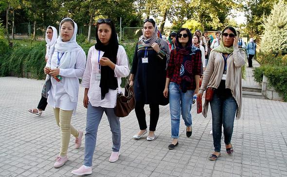 تصاویر : فارسی آموزان خارجی در تهران