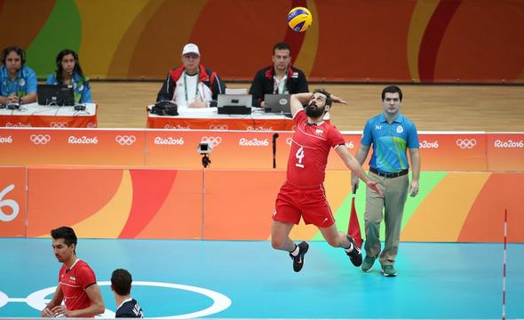 تصاویر : برد سه بر صفر والیبال ایران مقابل مصر در المپیک ریو
