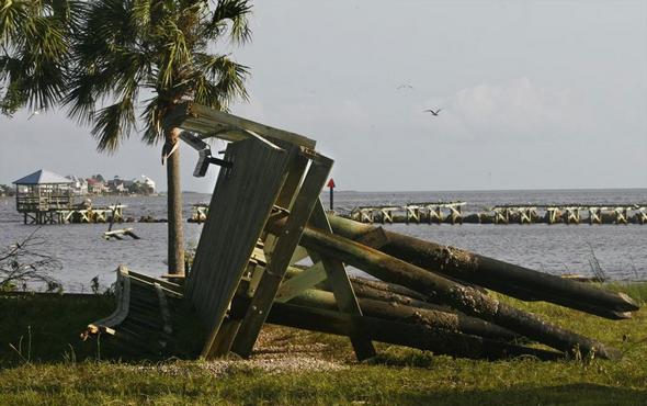تصاویر : طوفان هرمین در فلوریدا