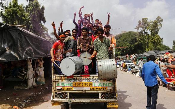 تصاویر : فستیوال گانش در هند
