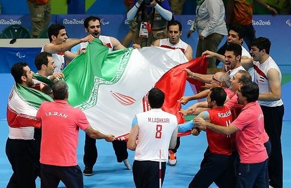 تصاویر : قهرمانی ایران در والیبال نشسته پارالمپیک
