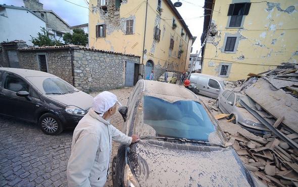تصاویر : زمین لرزه 6.2 ریشتری در ایتالیا