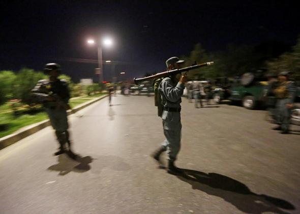 تصاویر : حمله به دانشگاه آمریکایی در کابل