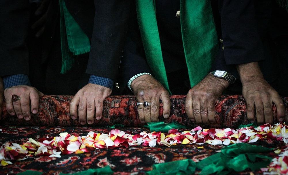 تصاویر : مراسم قالیشویان مشهد اردهال