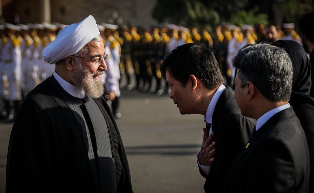 تصاویر : بدرقه روحانی در سفر به جنوب شرق آسیا