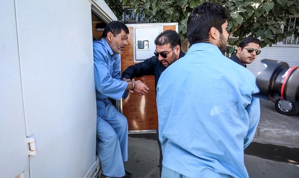 تصاویر : بازسازی صحنه قتل در مشهد
