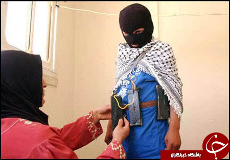 استفاده داعش از زنان به عنوان عامل انتحاری+تصاویر