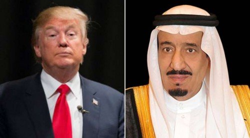 تماس تلفنی پادشاه عربستان با ترامپ/ ابراز امیدواری سلمان برای رفاه بیشتر مردم آمریکا در دوران دونالد