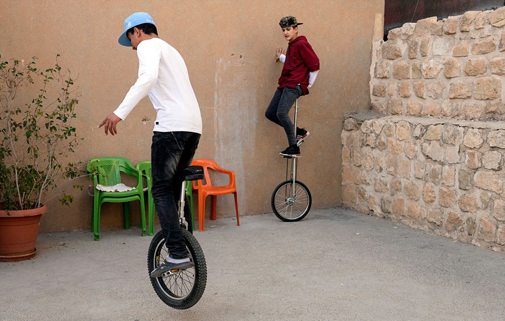 تصاویر : آوارگان سوری در سیرک های ترکیه&lrm;