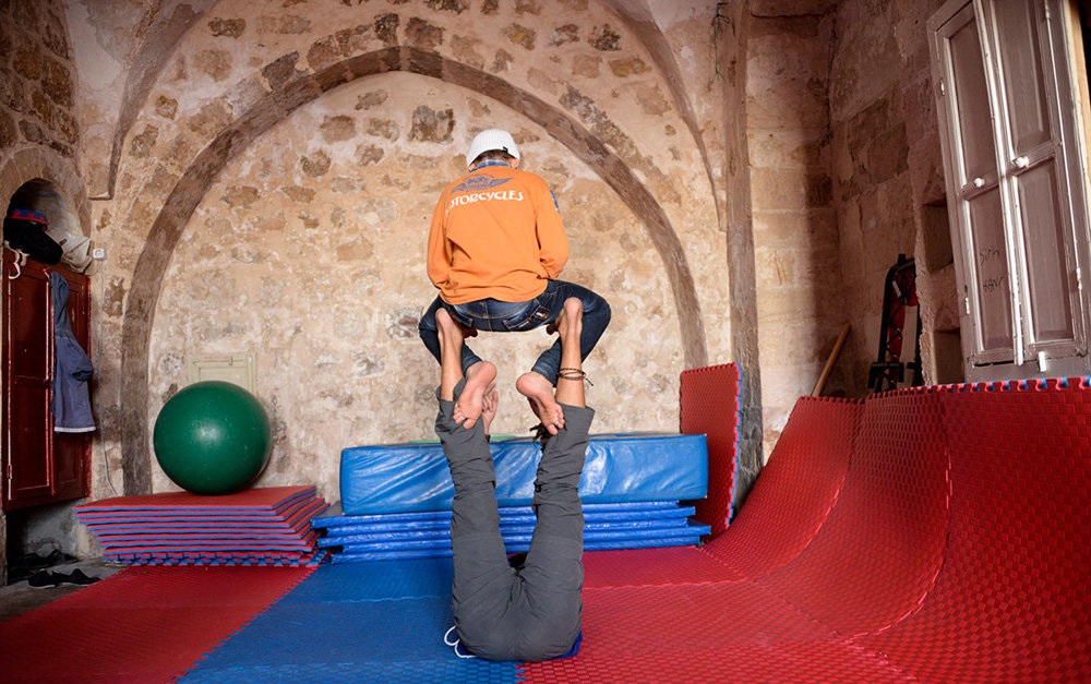 تصاویر : آوارگان سوری در سیرک های ترکیه&lrm;