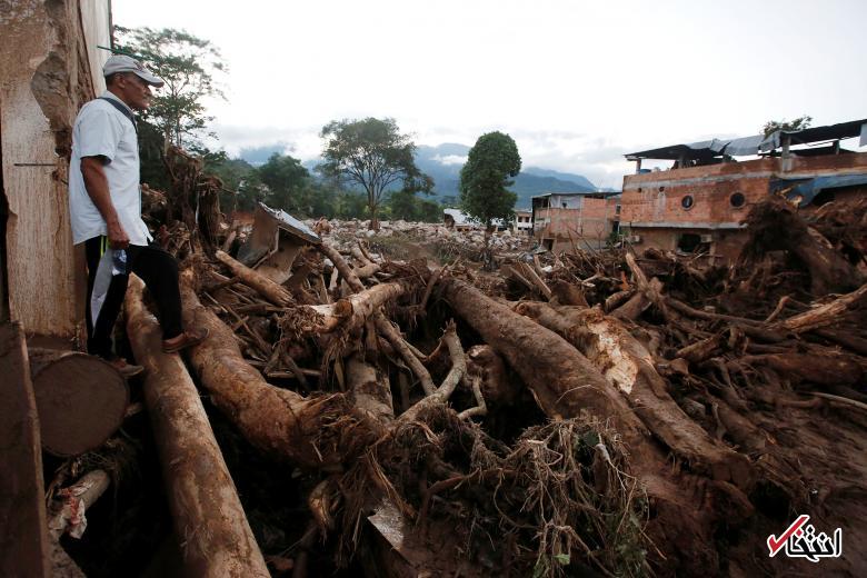 تصاویر: رانش مرگبار زمین در کلمبیا
