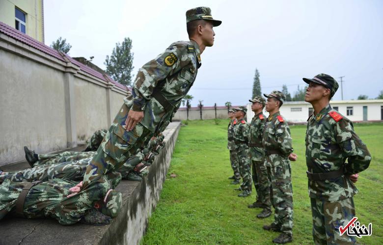 تصاویر: تمرینات نفس گیر نیروهای ویژه چین