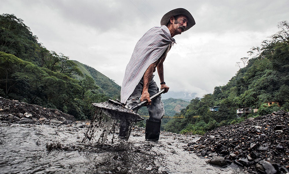 تصاویر : معدن زمرد در کلمبیا