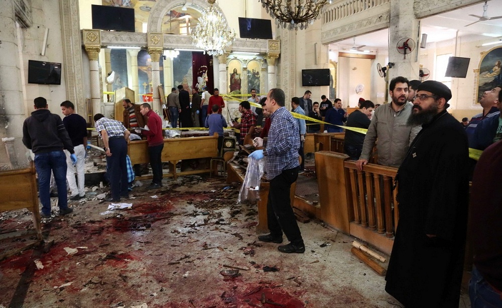 تصاویر :  انفجارهای تروریستی در مصر