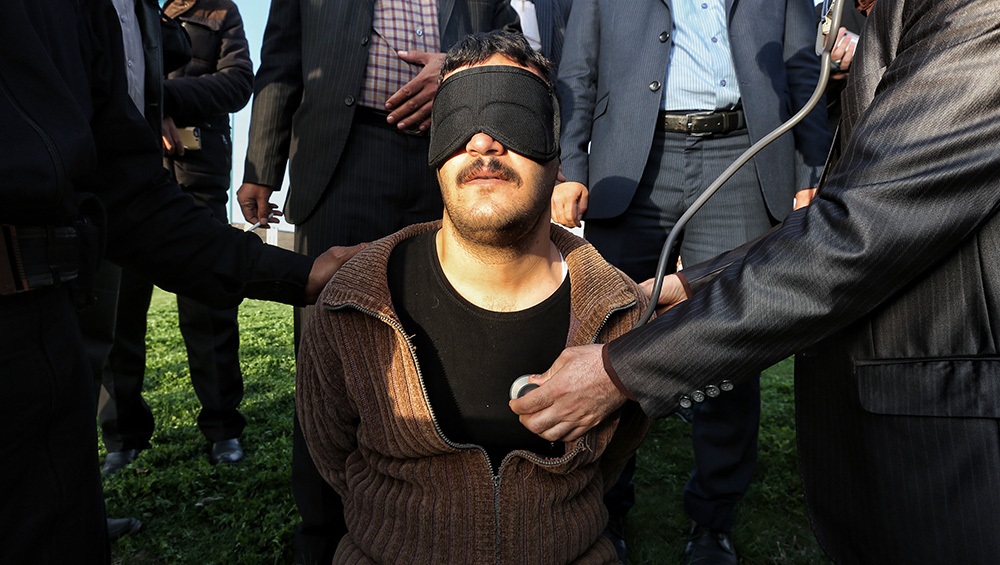 تصاویر : اجرای حکم اعدام قاتل 6 شهروند اراکی