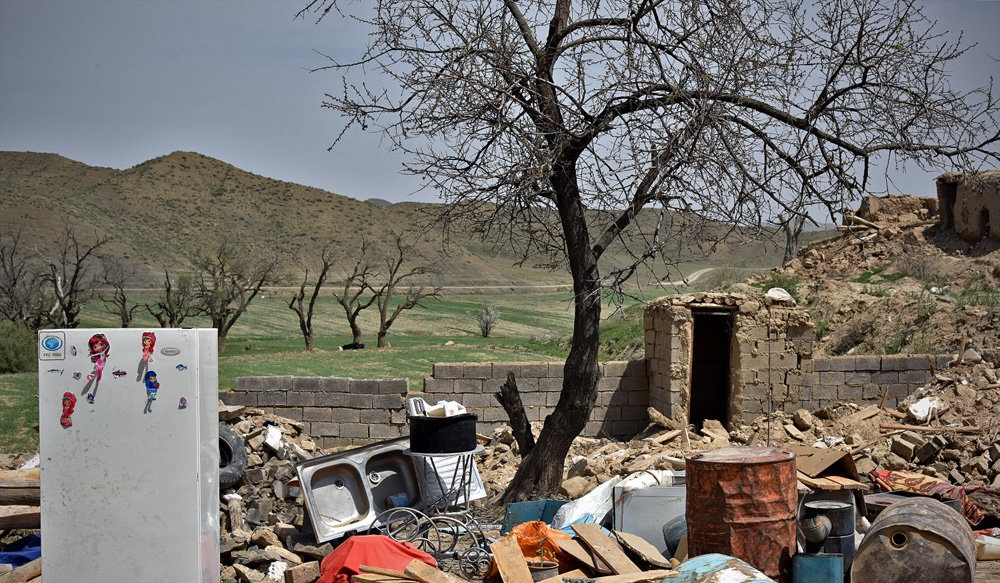 تصاویر : آغاز عملیات اجرایی بازسازی مناطق زلزله زده