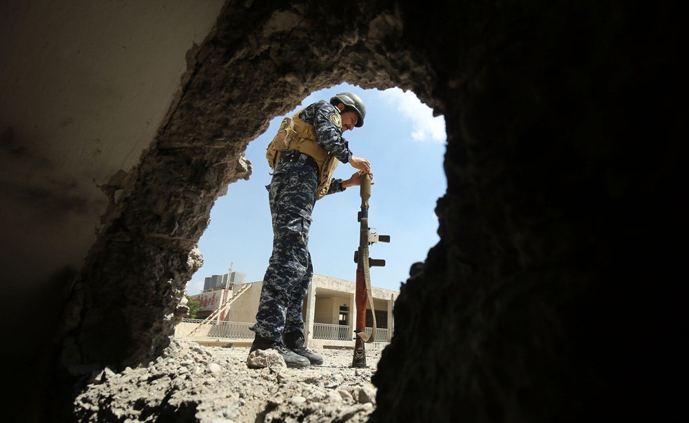 تصاویر : ارتش عراق در نبرد موصل‎