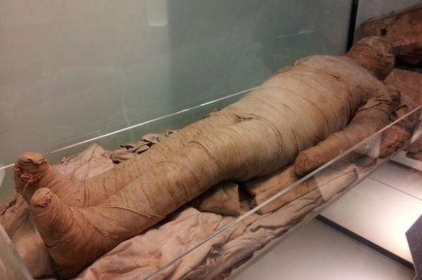 کشف جسد مومیایی شده در سن پترزبورگ(عکس)