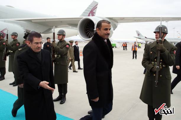 عکس/ دیدار اردوغان با امیر قطر