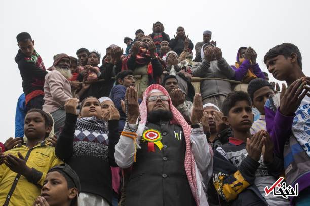 تصاویر : بازگشت مخاطره آمیز از اجتماع بزرگ مسلمانان با قطار