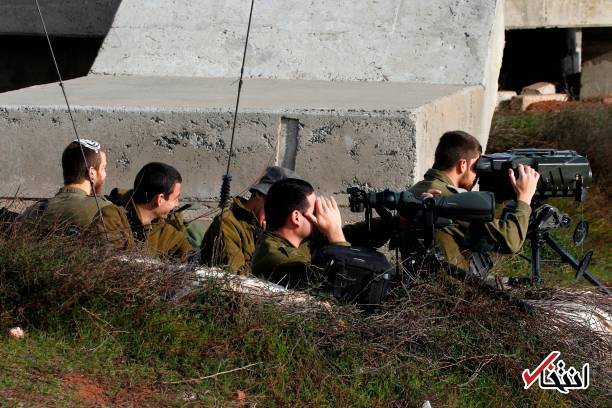 تصاویر : محل سقوط جنگنده اف ۱۶ ارتش اسرائیل