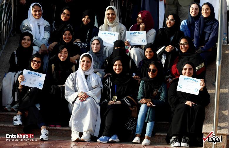 عکس/ آموزش رانندگی به زنان عربستانی