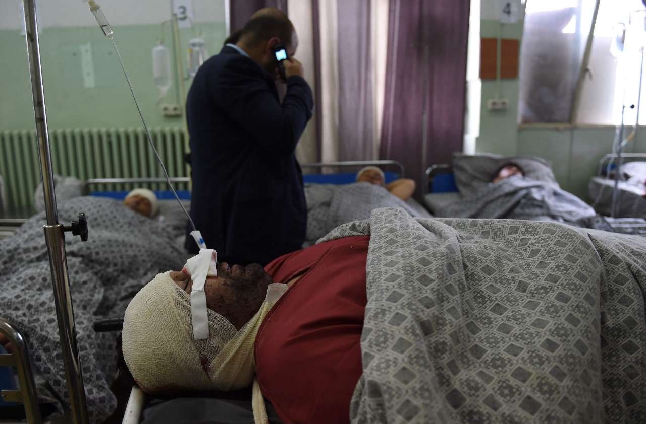 تصاویر : 8 کشته و 25 زخمی در حمله انتحاری کابل