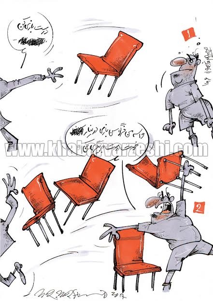 کاریکاتور/ شاهکار جدید در لیگ برتر!