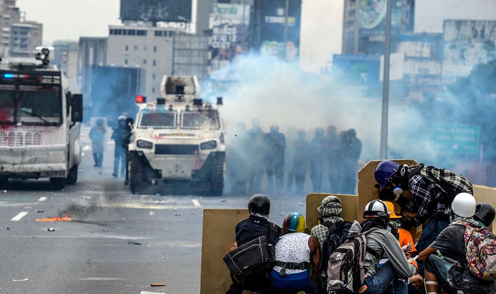 تصاویر : بحران سیاسی در ونزوئلا