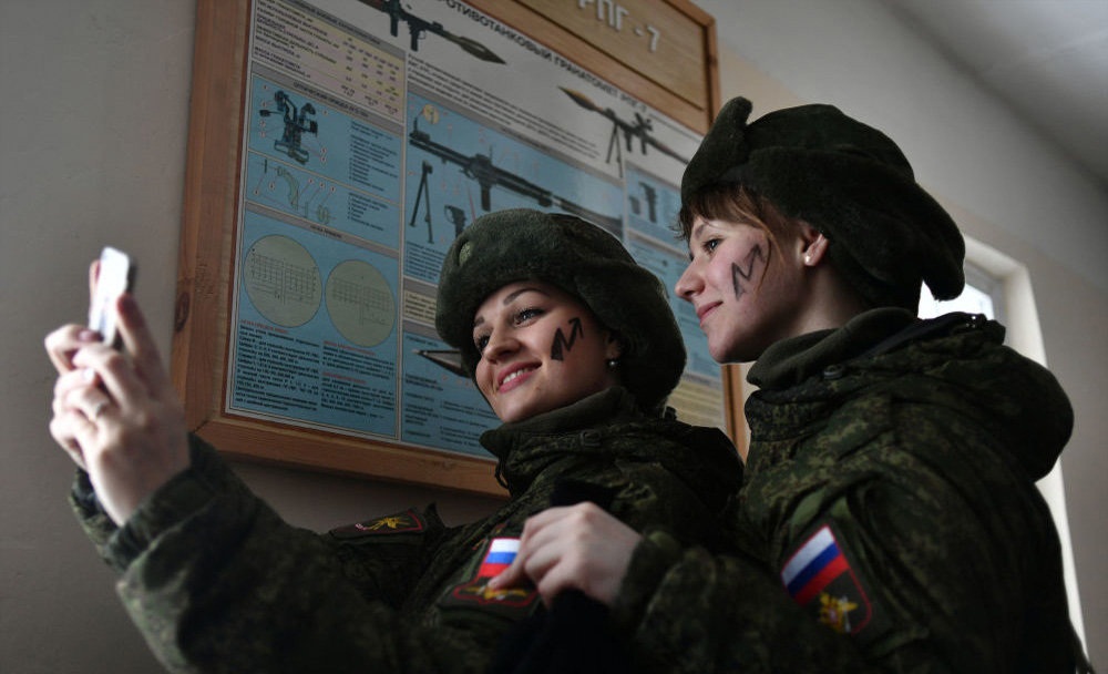 زنان در ارتش روسیه‎(تصاویر)