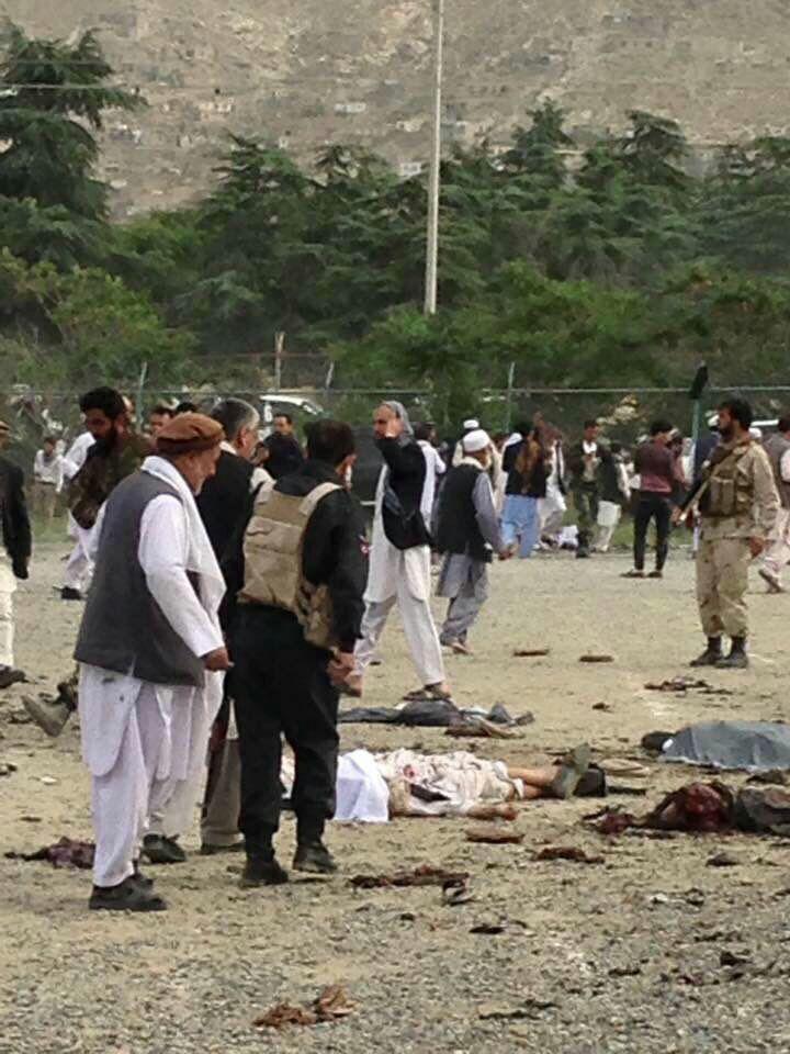 تصویری از انفجار امروز کابل