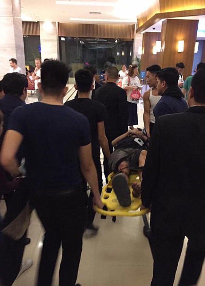 تصاویر : سرقت مسلحانه در مانیل‎