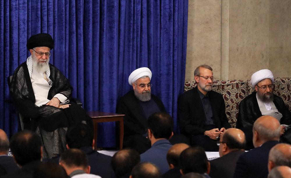 تصاویر : دیدار مسئولان نظام با رهبر معظم انقلاب اسلامی