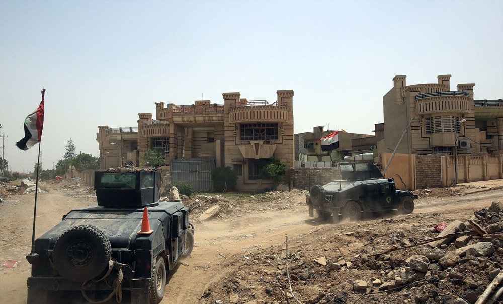 تصاویر : نفس های آخر داعش در موصل‎