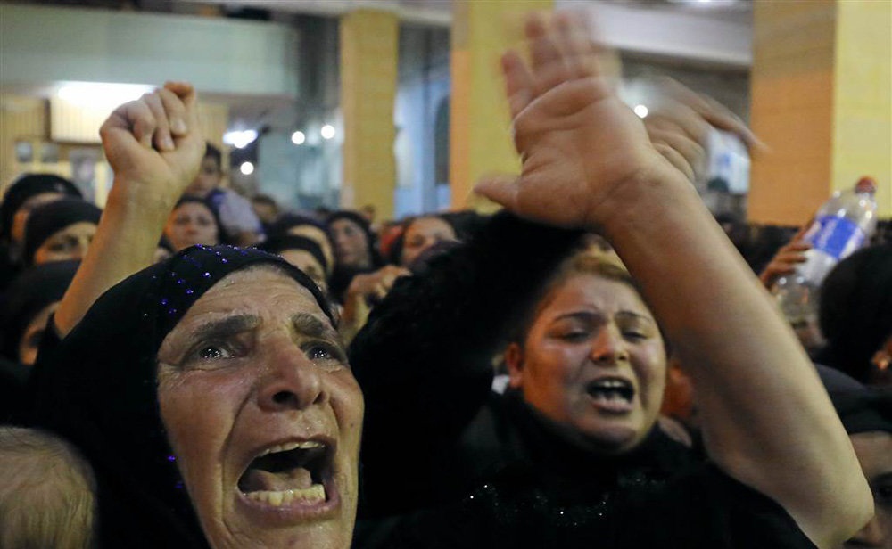 تصاویر : قتل عام مسیحیان قبطی در مصر
