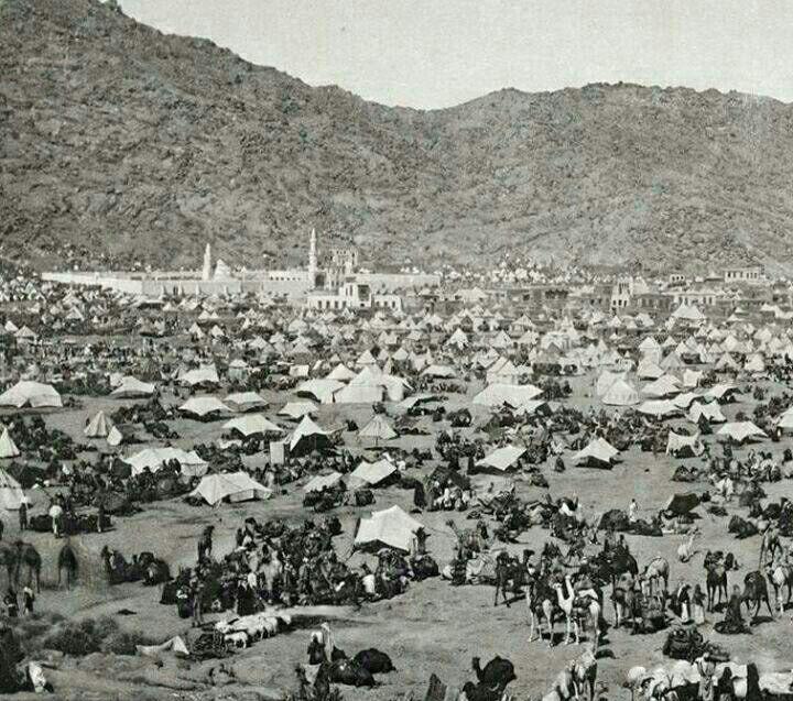 عربستان 1889/ تصویری بینظیر ازاسکان زائران در مکه