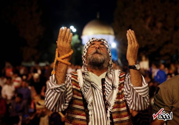 تصاویر : شب قدر ۲۷۰ هزار نفری در مسجد الاقصی