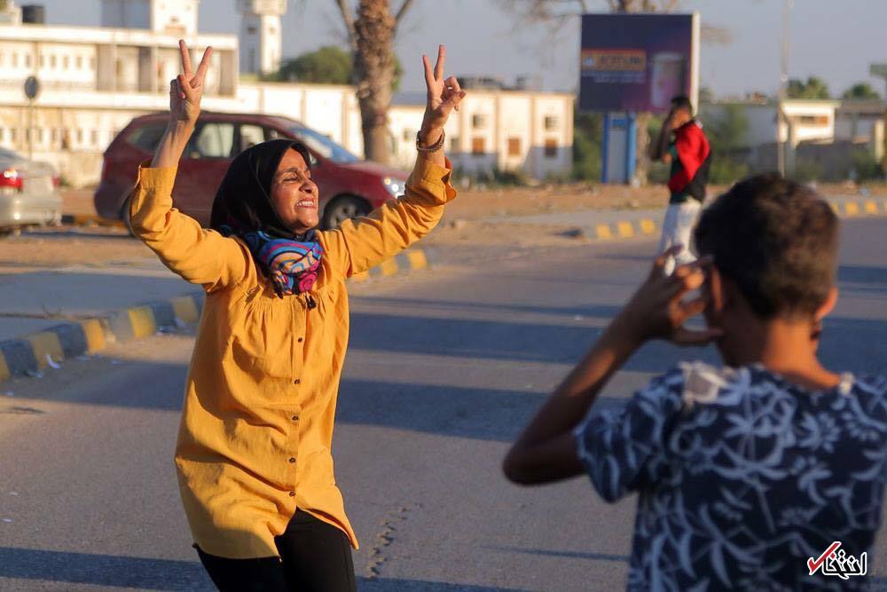 تصاویر : آزادی شهر بنغازی پس از سال‌ها جنگ با تروریست‌ها