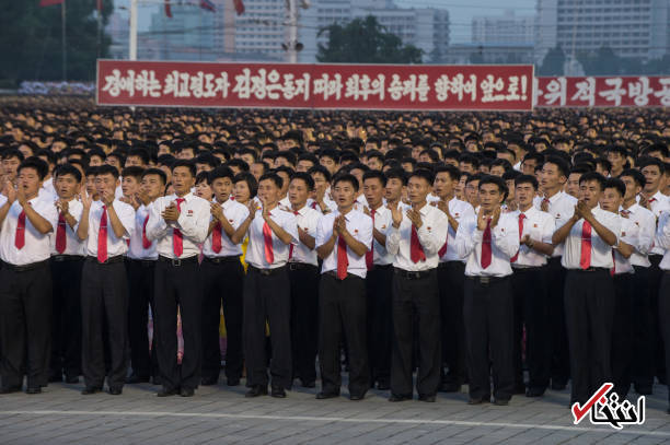تصاویر : رقص و آتش بازی در کره شمالی پس از آزمایش موشکی
