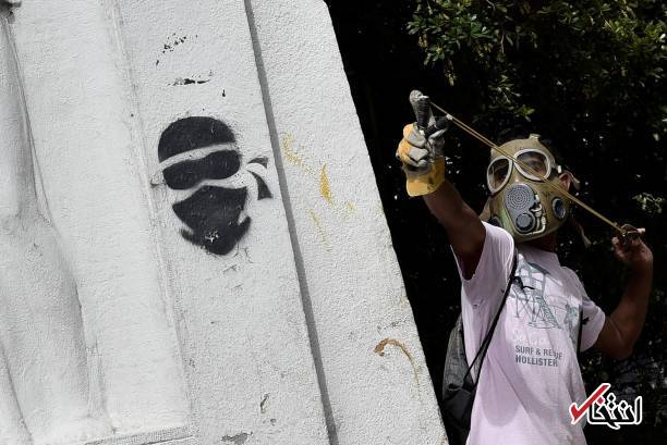 تصاویر : جنگ در خیابان‌های کاراکاس