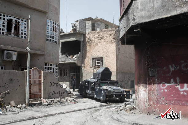 تصاویر : نفس‌های آخر داعش در موصل