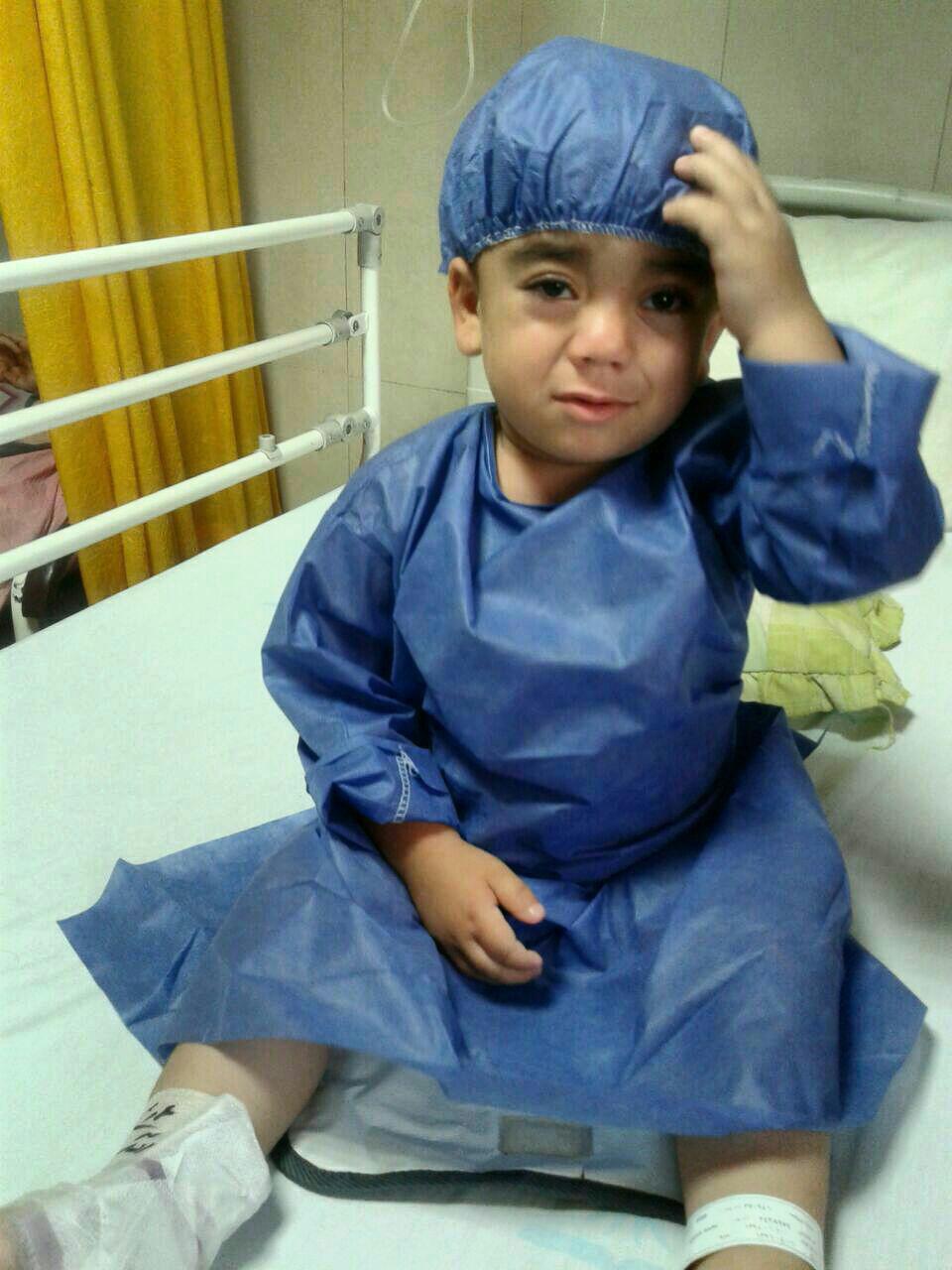 پسر معروف حادثه تروریستی مجلس برای جراحی آماده می‌شود