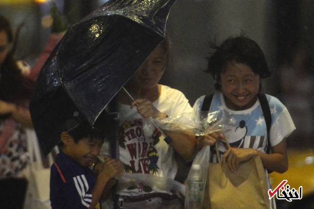 تصاویر : طوفان تایوان مردم را با خود برد