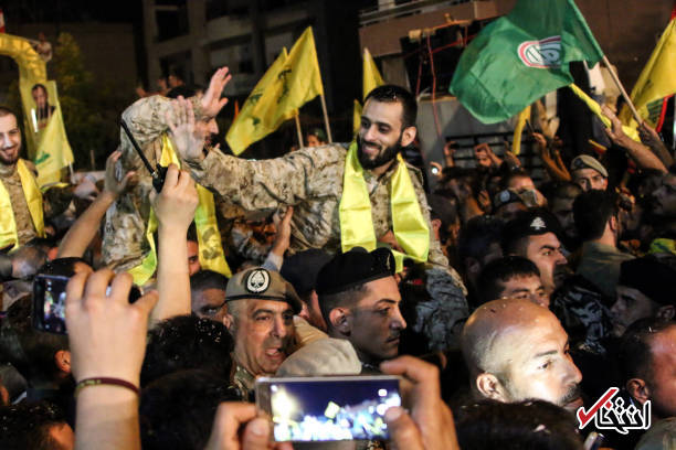 تصاویر: استقبال باشکوه از ۵ آزاد شده حزب‌الله