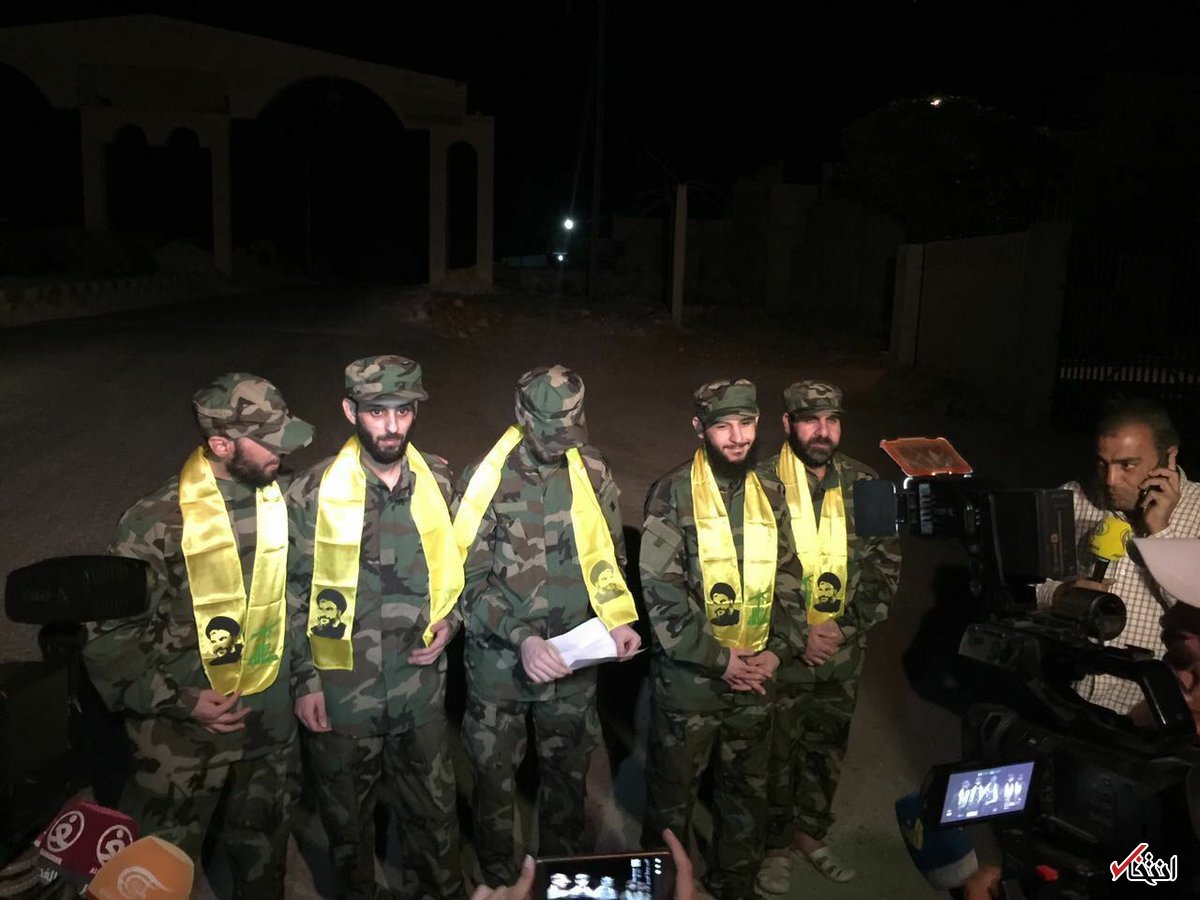 تصاویر: استقبال باشکوه از ۵ آزاد شده حزب‌الله