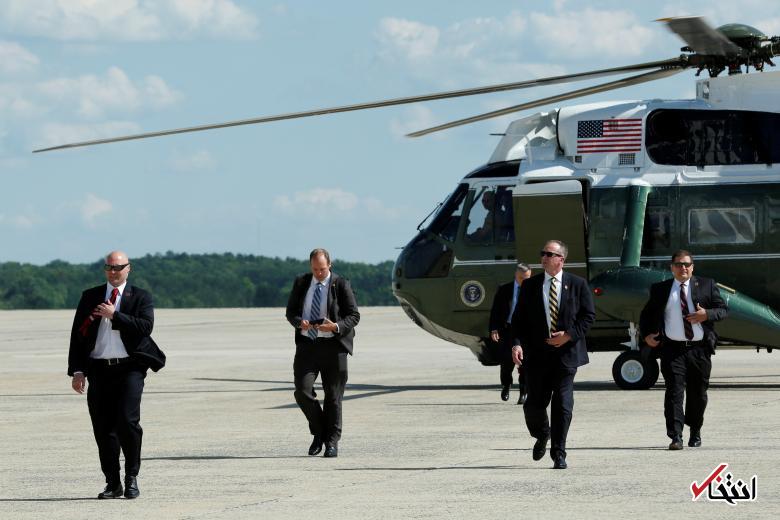 تصاویر : مأموران سرویس مخفی محافظ دونالد ترامپ