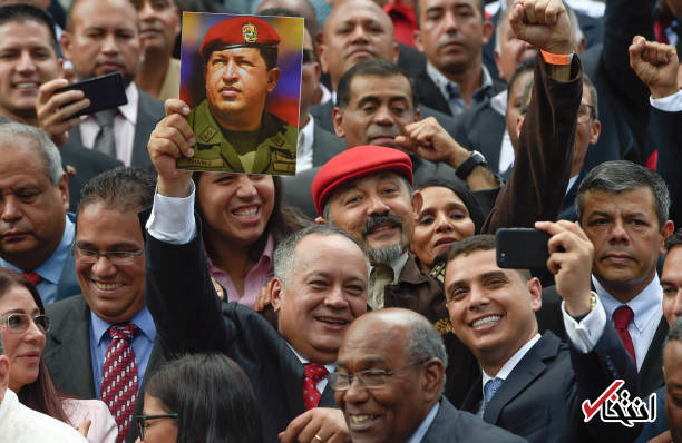 عکس دسته جمعی اعضای مجلس موسسان ونزوئلا
