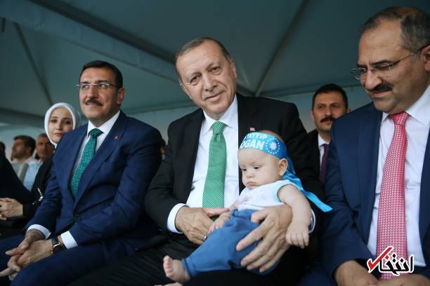 عکس/ رییس‌جمهور ترکیه اردوغان کوچک را دید