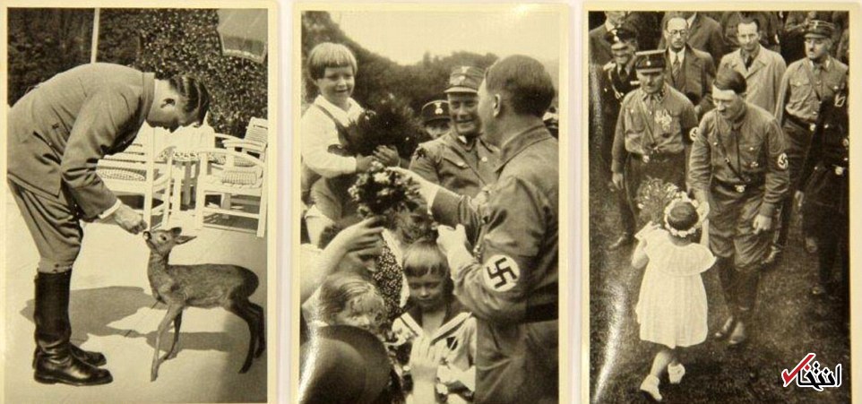 تصاویر دیده نشده : هیتلر