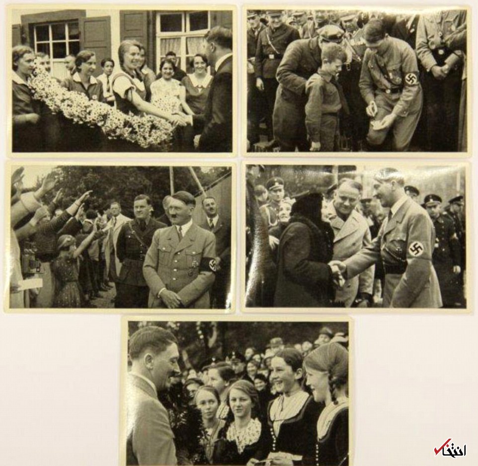 تصاویر دیده نشده : هیتلر